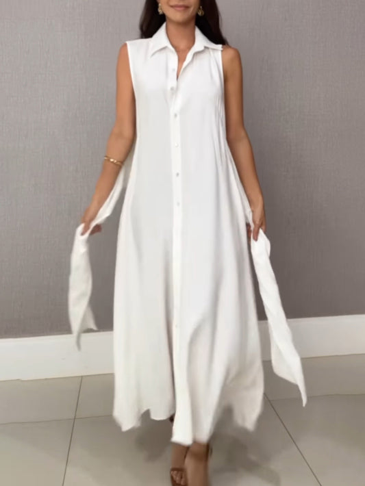 Romaine™ - Elegant Dress with Belly Coverage 