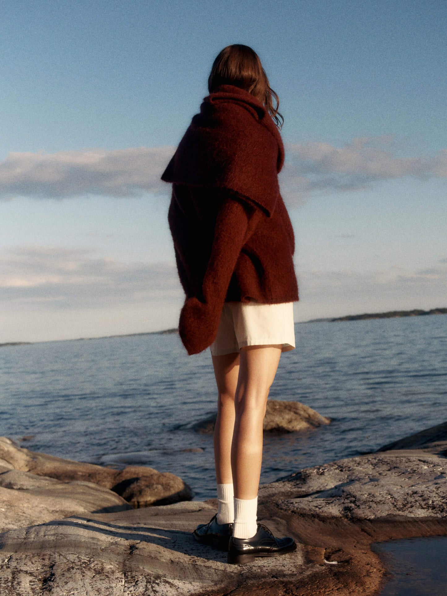 Mirjam™ - Mohair Blend Oversized Sweater and Skirt Set