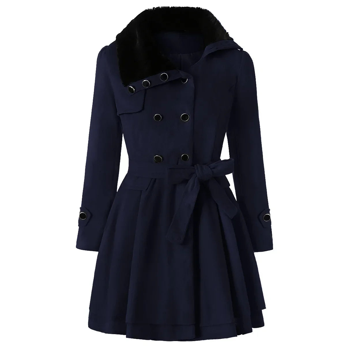 Mila™ - Slim Wool Coat Elegance and Warmth 