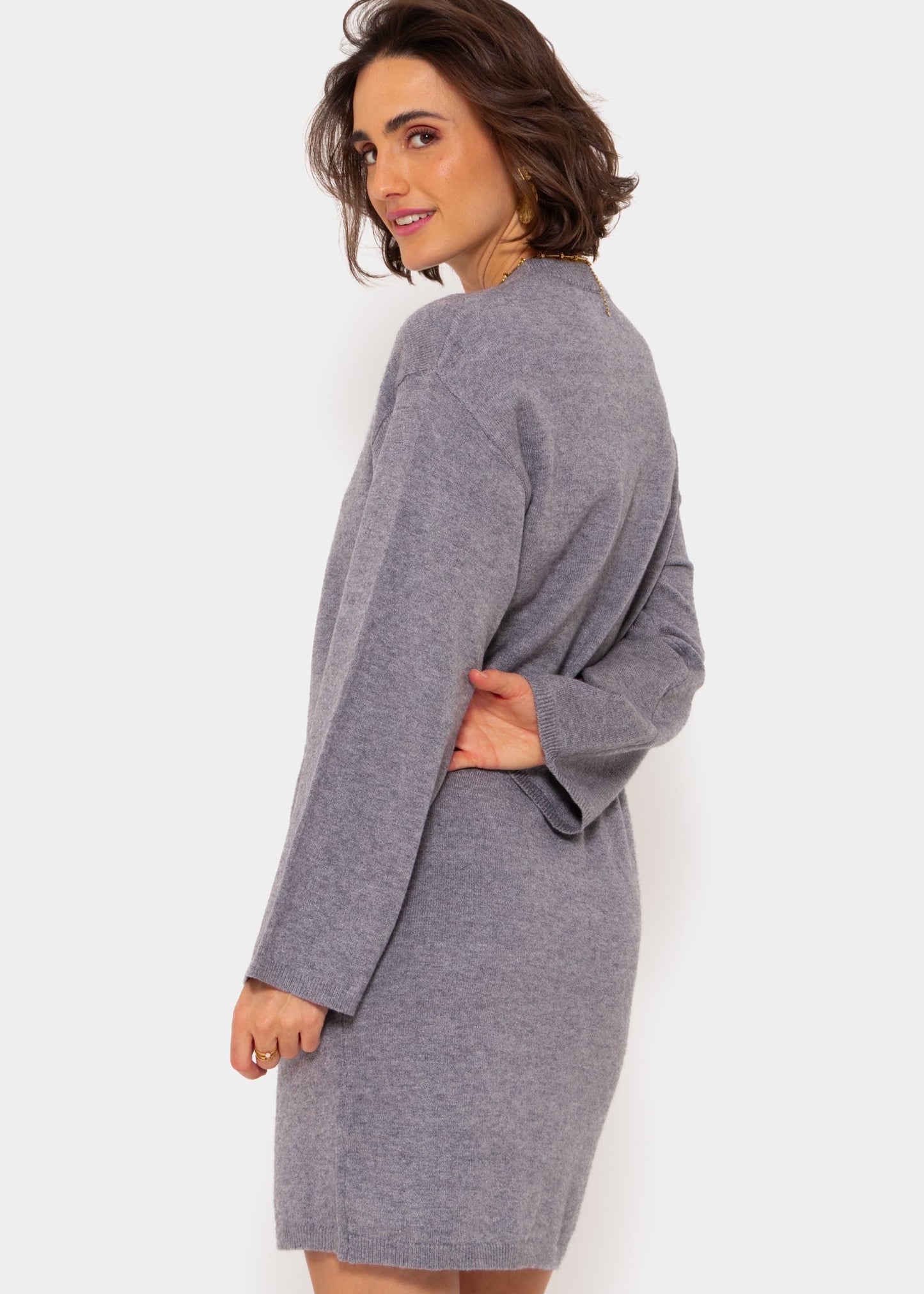 Aimée™ - Elegant Oversized Knit Dress