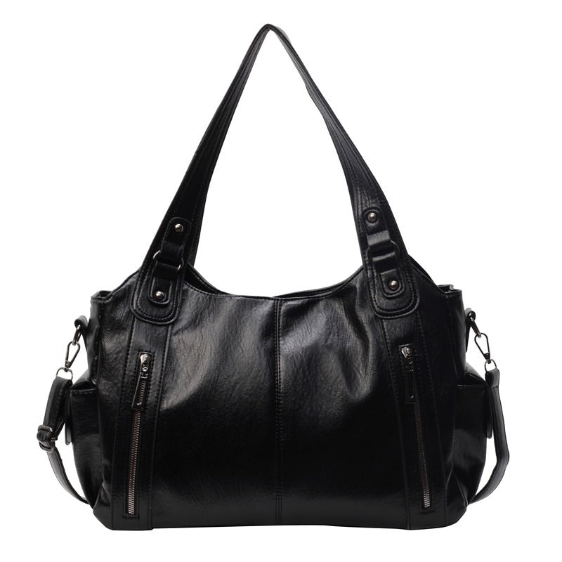 Lucie™ - Elegant Soft Compartment Women's Handbag