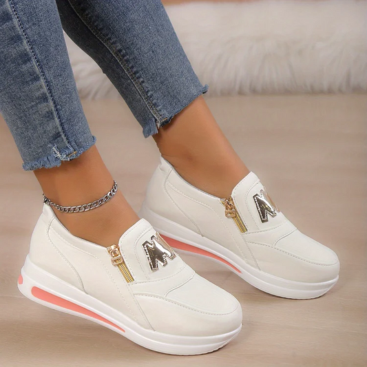 Nella™ - Women's Comfortable Orthopedic Platform Casual Slip-on Shoes 