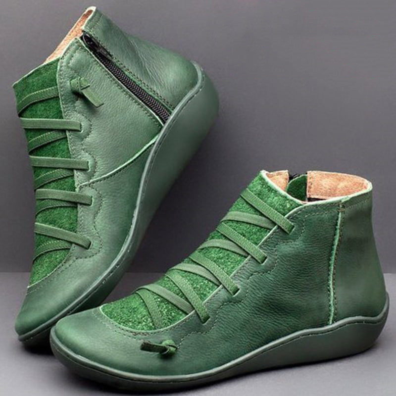 Rosalee™ - Comfortable Leather Boots with Arch Support