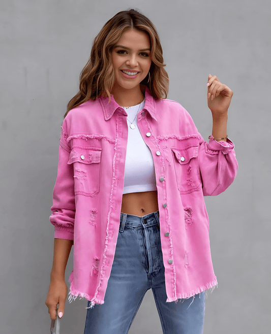 Justine™ - Harvenue Sunnystitch Denim Jacket