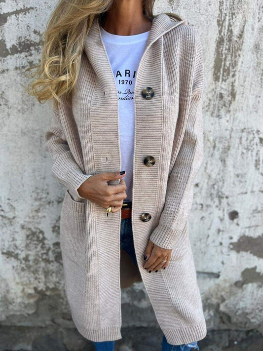 Ursule™ - Elegant Long Knit Cardigan
