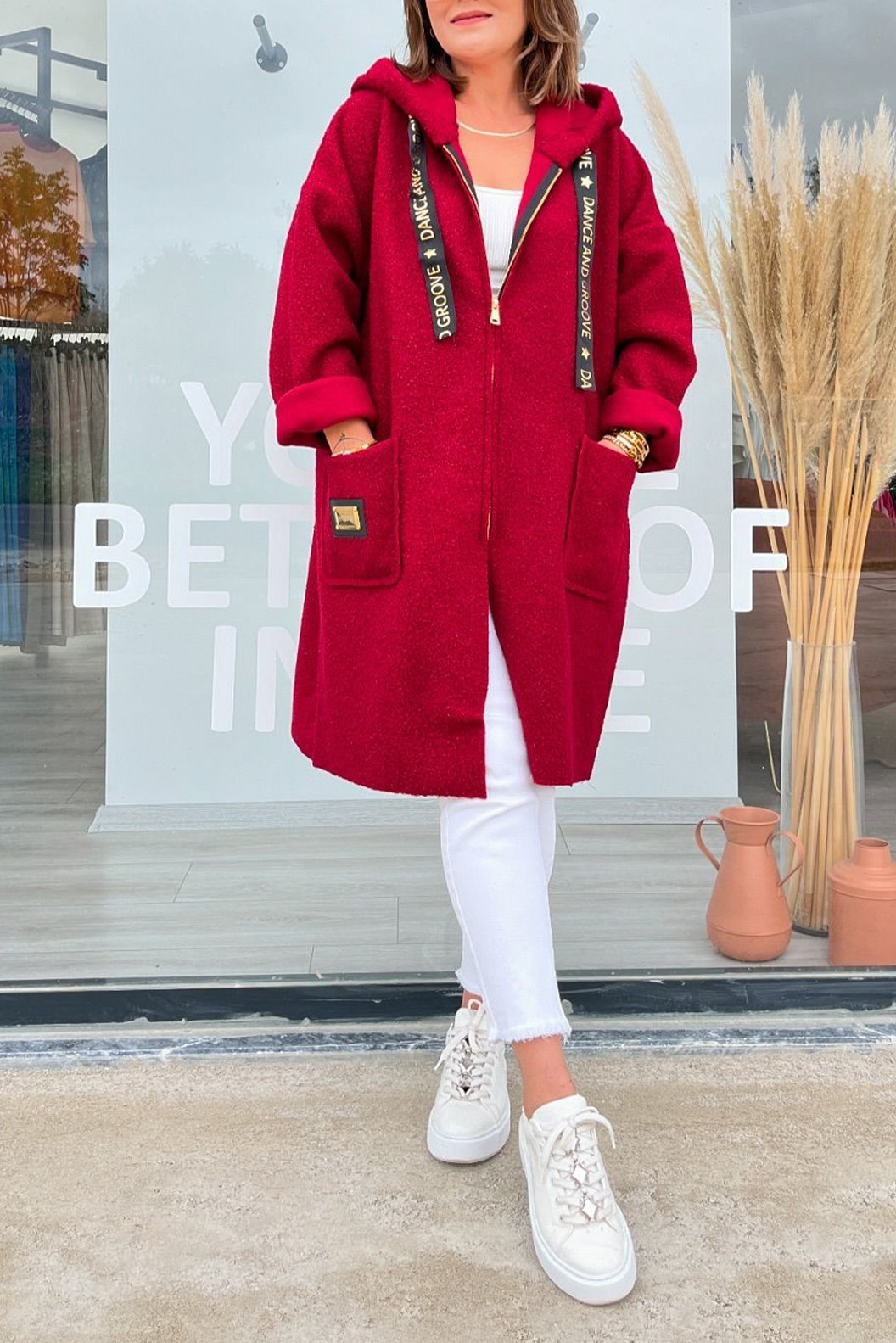 Caroline™ - Beautiful warm coat for women
