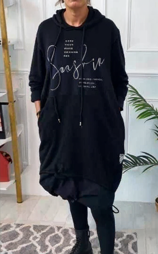 Esmée™ - Hooded Streetwear Dress