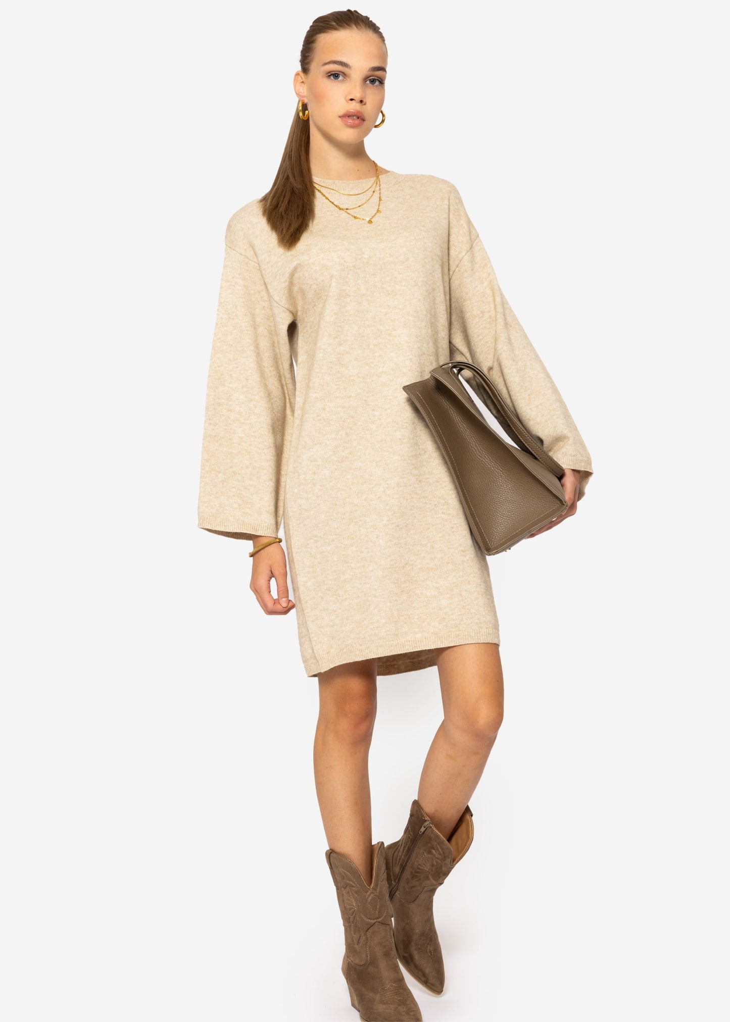 Aimée™ - Elegant Oversized Knit Dress