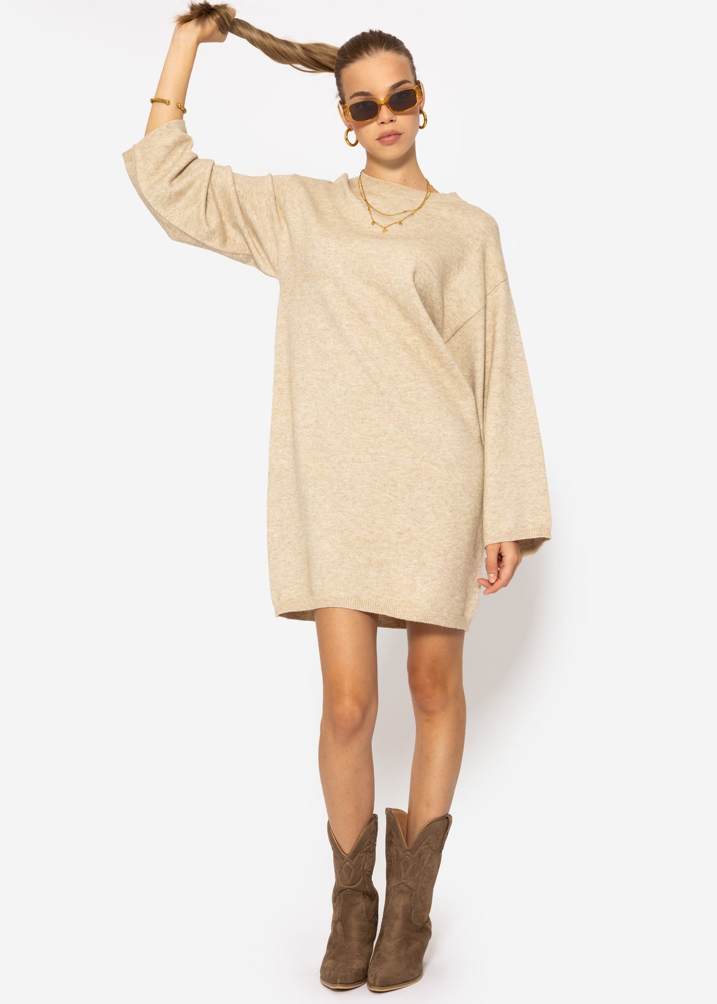 Aimée™ - Elegant Oversized Knit Dress