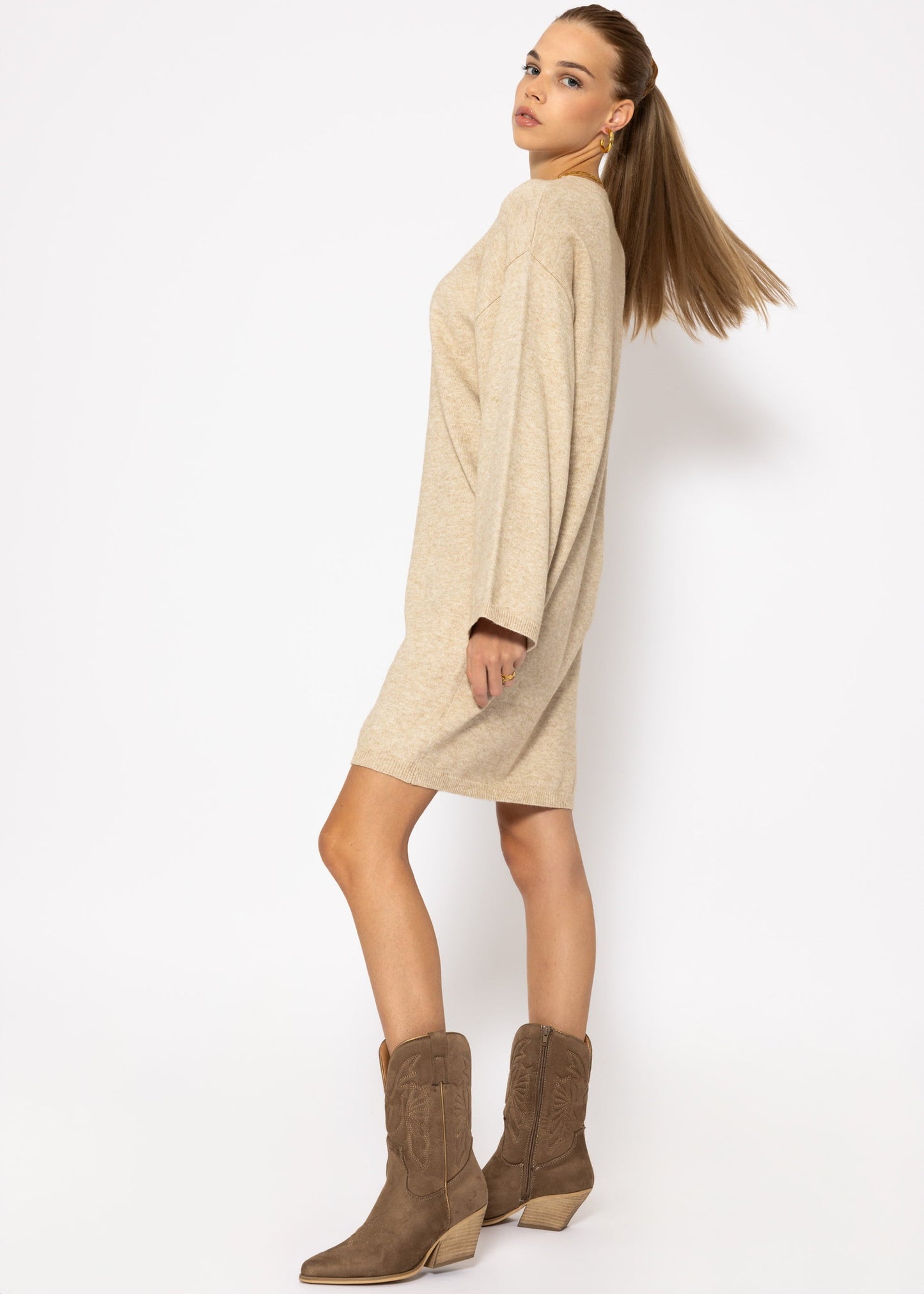 Aimée™ - Elegant Oversized Knit Dress