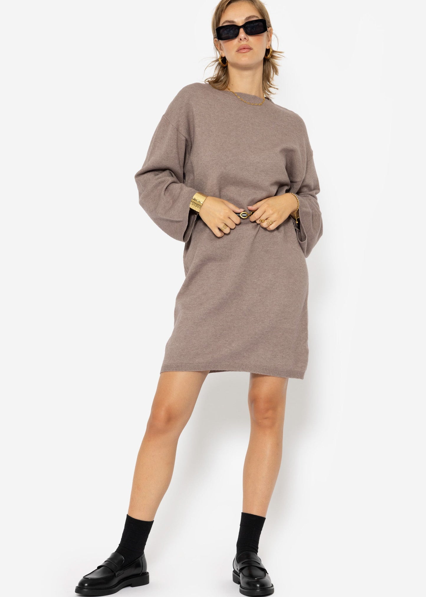 Aimée™ - Elegant Oversized Knit Dress