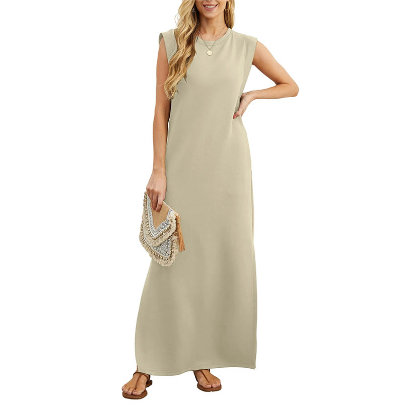 Soline™ - Sleeveless Summer Long Dress