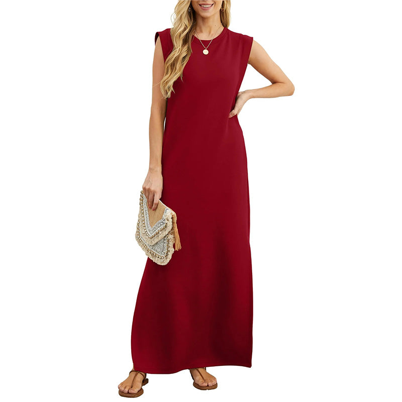 Soline™ - Sleeveless Summer Long Dress