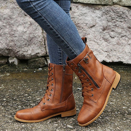 Félice™ - Elegant Orthopedic Leather Boots