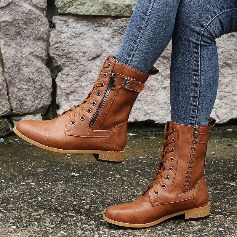 Félice™ - Elegant Orthopedic Leather Boots