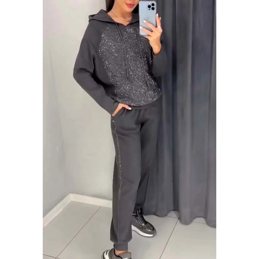 Cécile™ - Women's Casual Hoodie and Pants Set