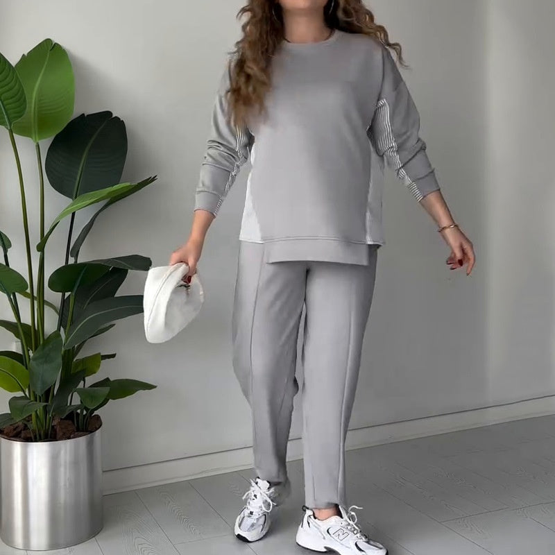 Anouk™ - Two Piece Color Block Lounge Set