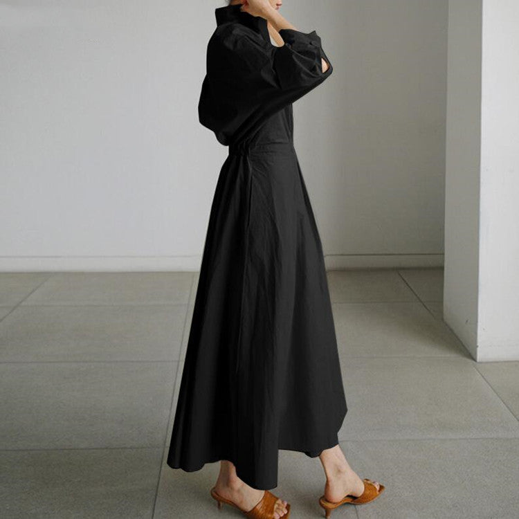 Barbe™ - Long Maxi Dress in Cotton Linen