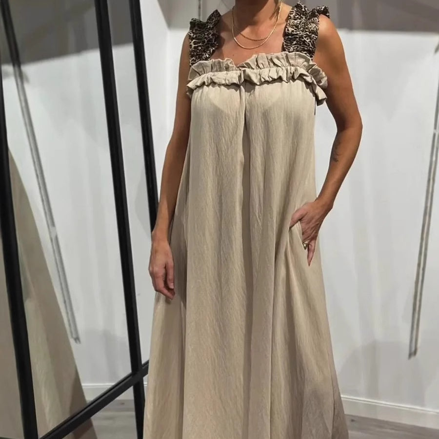 Pascaline™ - Sleeveless Casual Dress with Pockets 