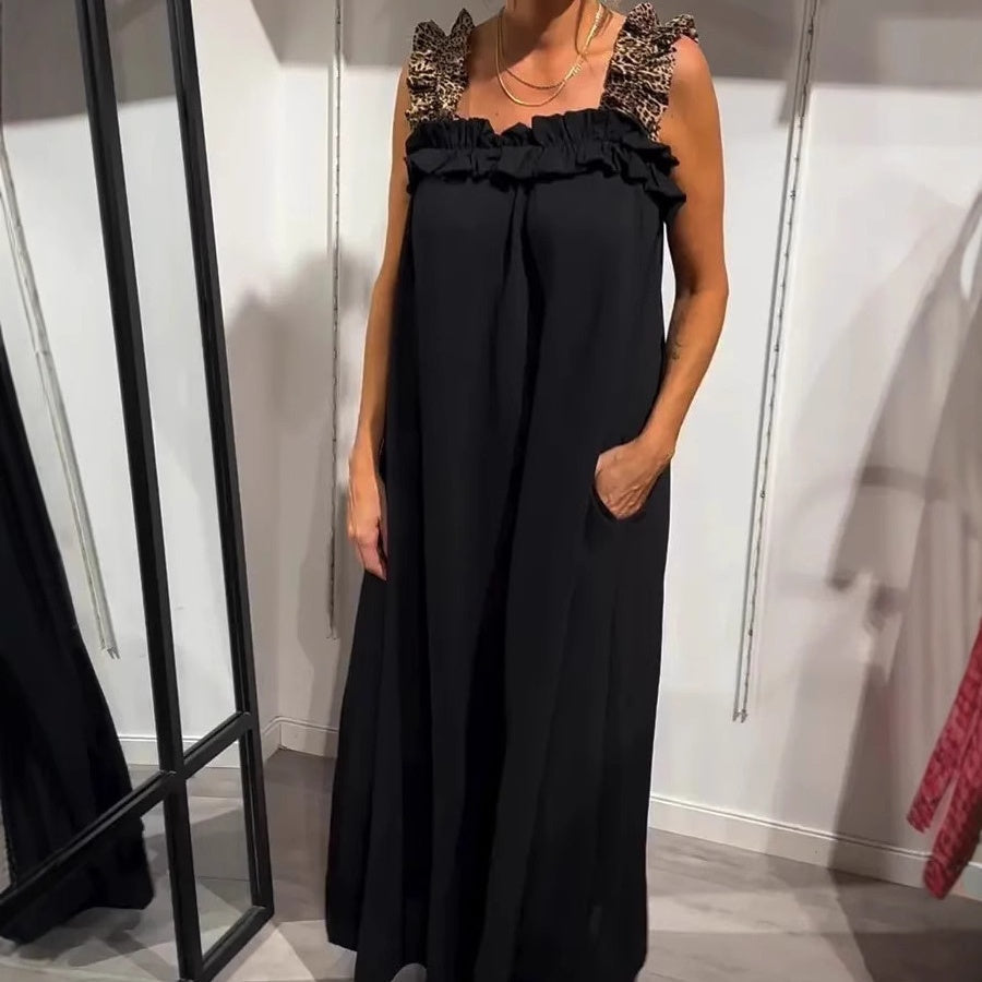 Pascaline™ - Sleeveless Casual Dress with Pockets 